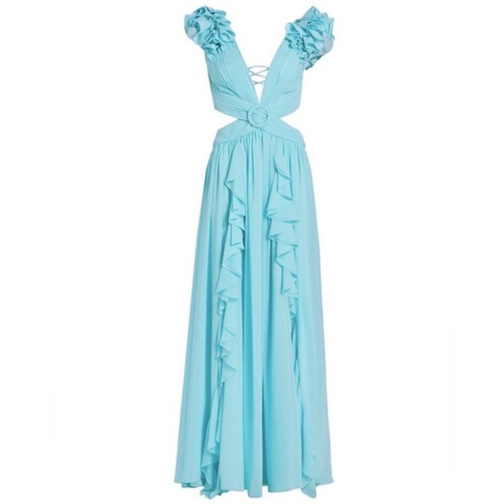Patbo Flutter Sleeve Maxi Dress NWOT